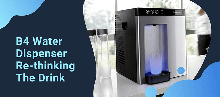 B4 Water Dispenser Winter Banner